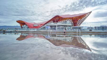 Chaka Salt Lake Tourist Railway Station
